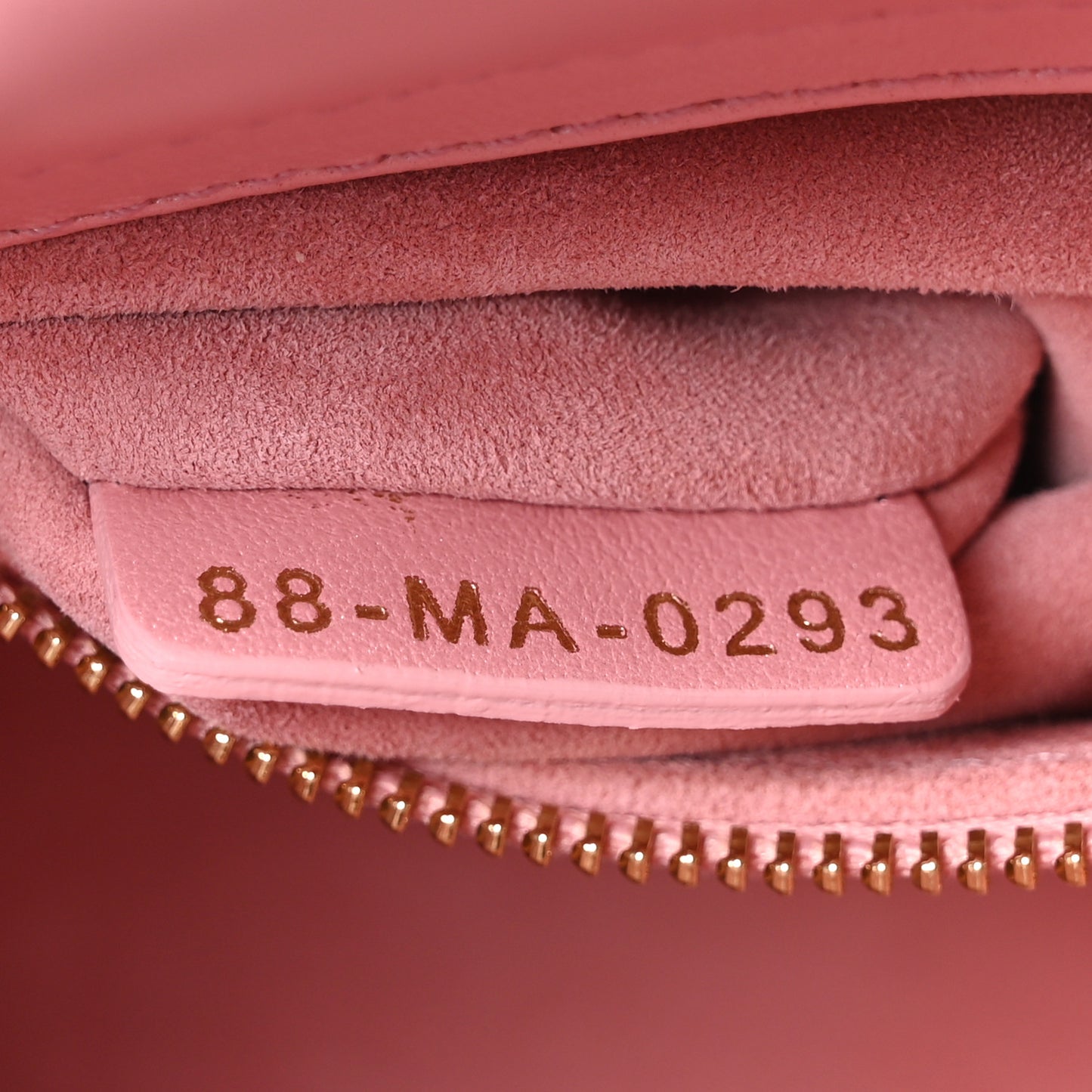 Metallic Lambskin Cannage Small Lady Dior Melacoton