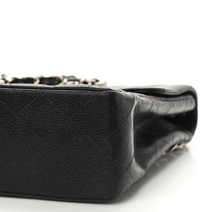 Chanel Caviar Quilted Jumbo Single Flap Black 10 of 10