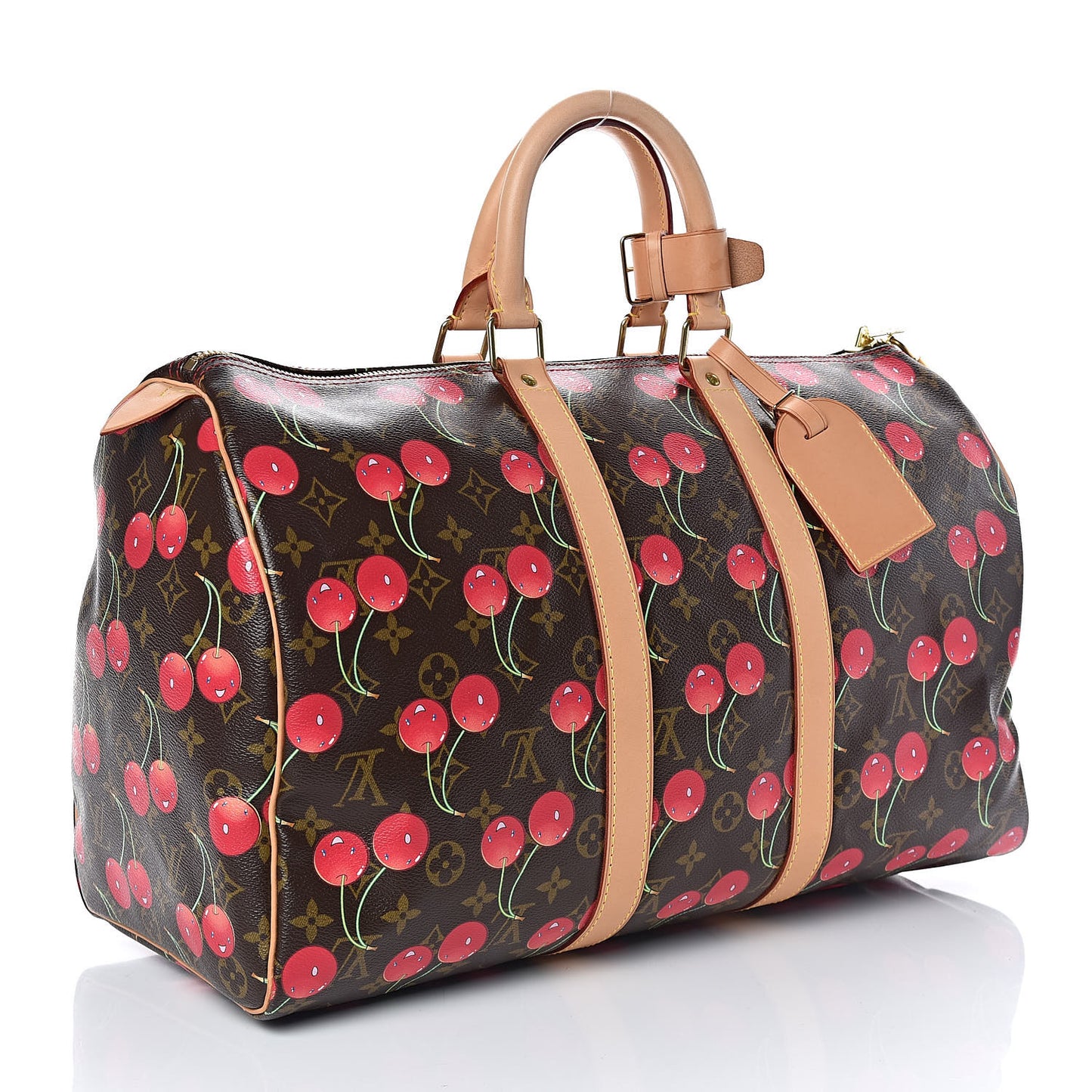 Monogram Cerises Keepall 45