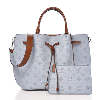 Louis Vuitton Mahina Girolata Blue Horizon Pumpkin 4 of 12
