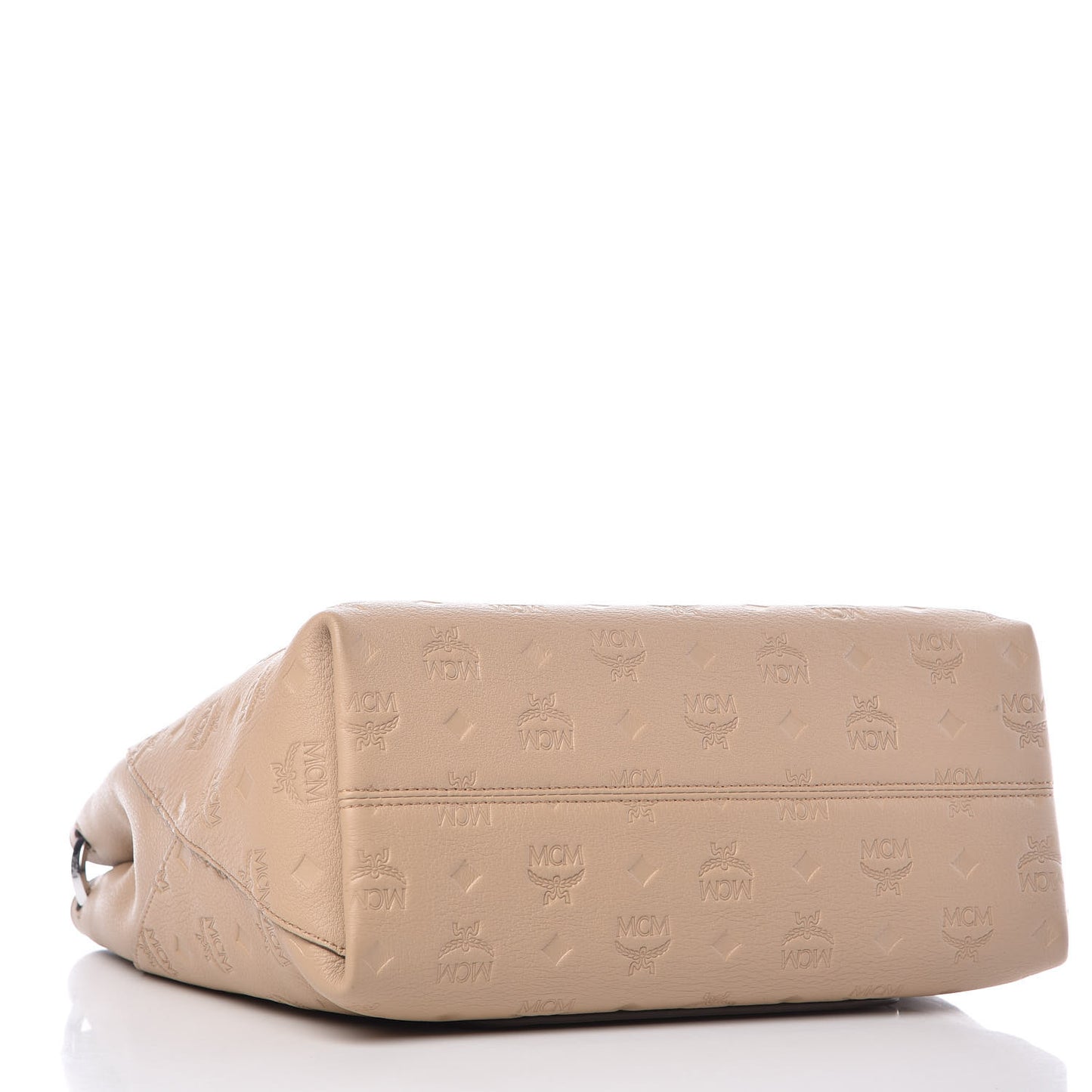 Grained Calfskin Medium Klara Hobo New Beige