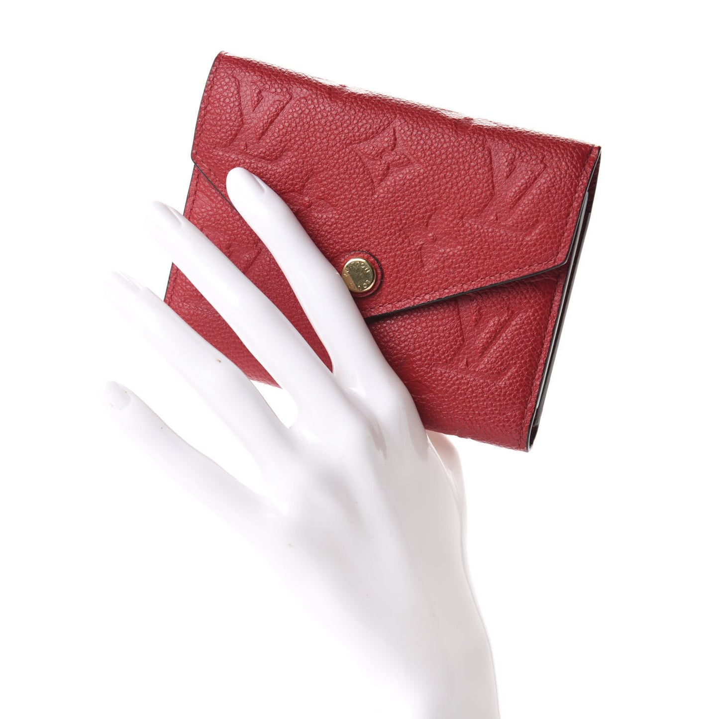 Empreinte Victorine Wallet Scarlet