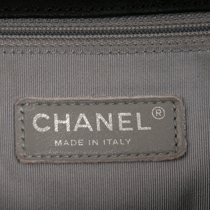 Chanel Washed Lambskin Quilted Maxi Chain Around Flap Black 5 of 6