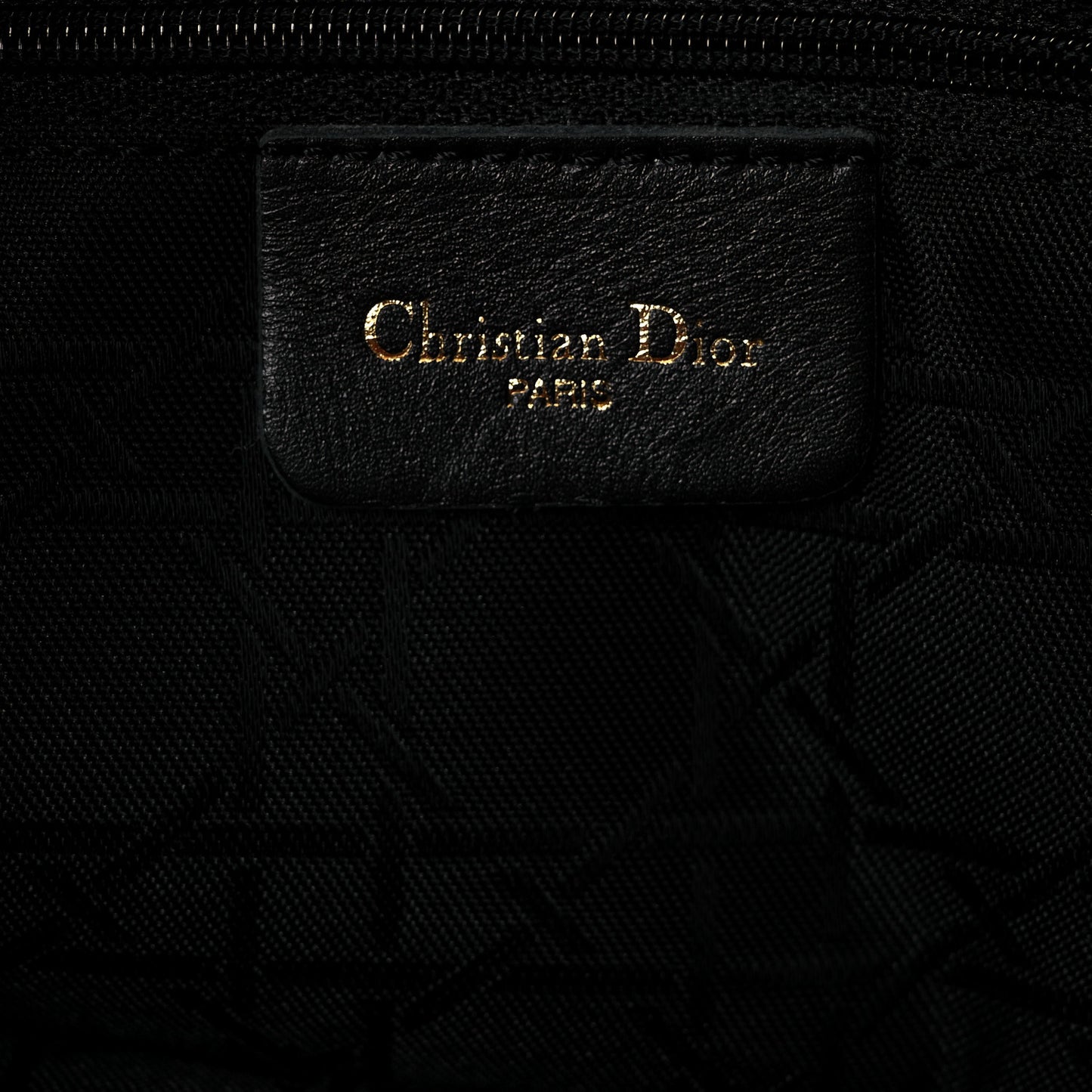Nylon Cannage Medium Lady Dior Red