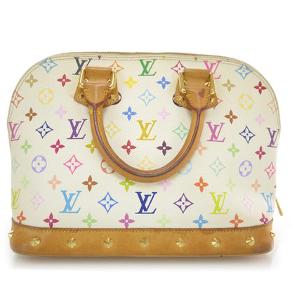 Louis Vuitton Monogram Multicolor Alma White 3 of 10