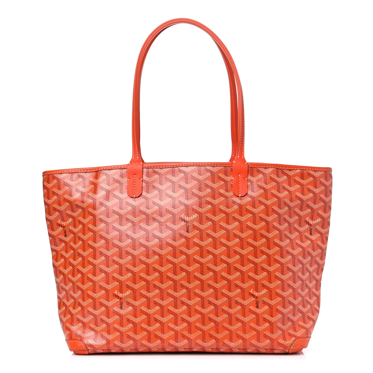 Goyard Goyardine Artois PM Orange 1 of 8