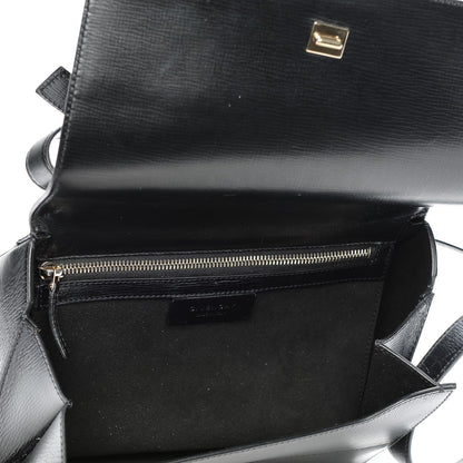 Givenchy Textured Calfskin Medium Pandora Box Crossbody Bag Black 5 of 7