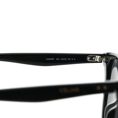 Celine Acetate Cat Eye Sunglasses CL401491 Black 6 of 7