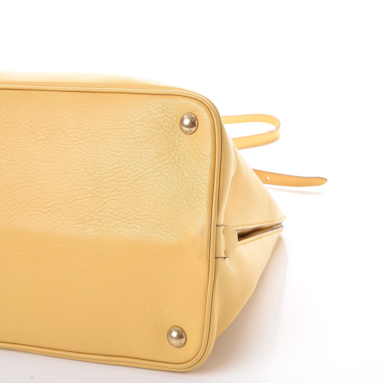 Prada Soft Calf Open Promenade Tote Ginestra 10 of 11