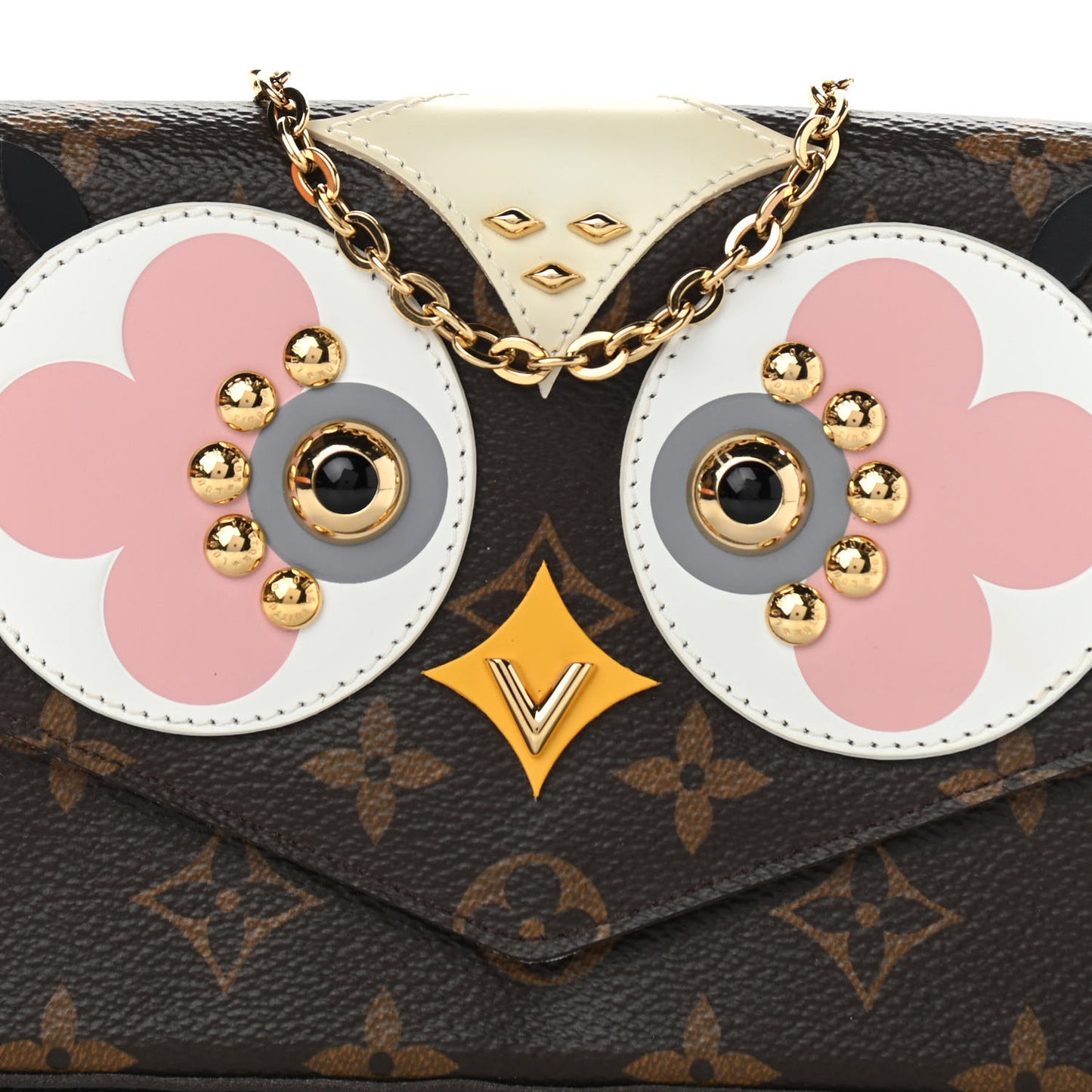 Monogram Lovely Birds Pochette Felicie Chain Wallet