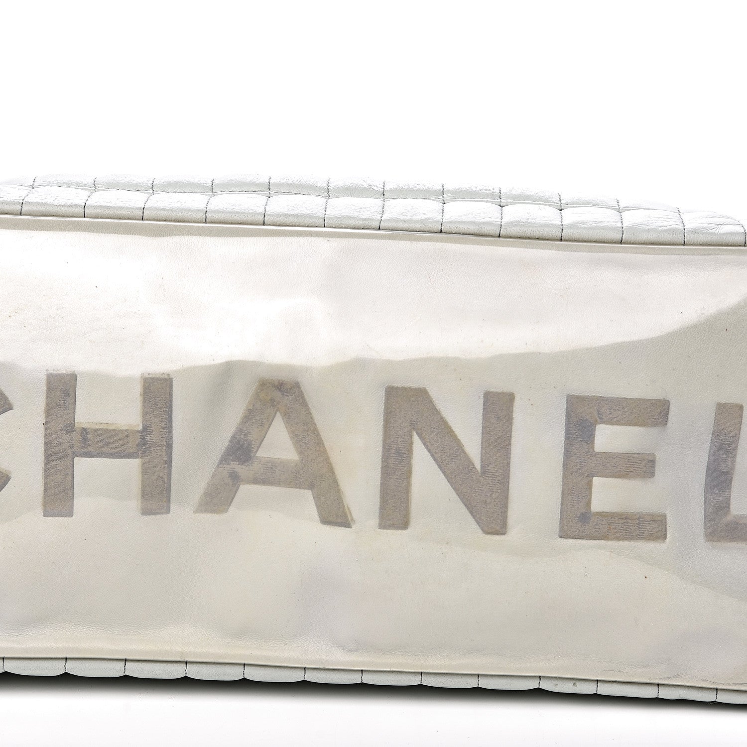 Chanel Lambskin Vertical Quilted Large Mademoiselle Tote Light Green 11 of 23
