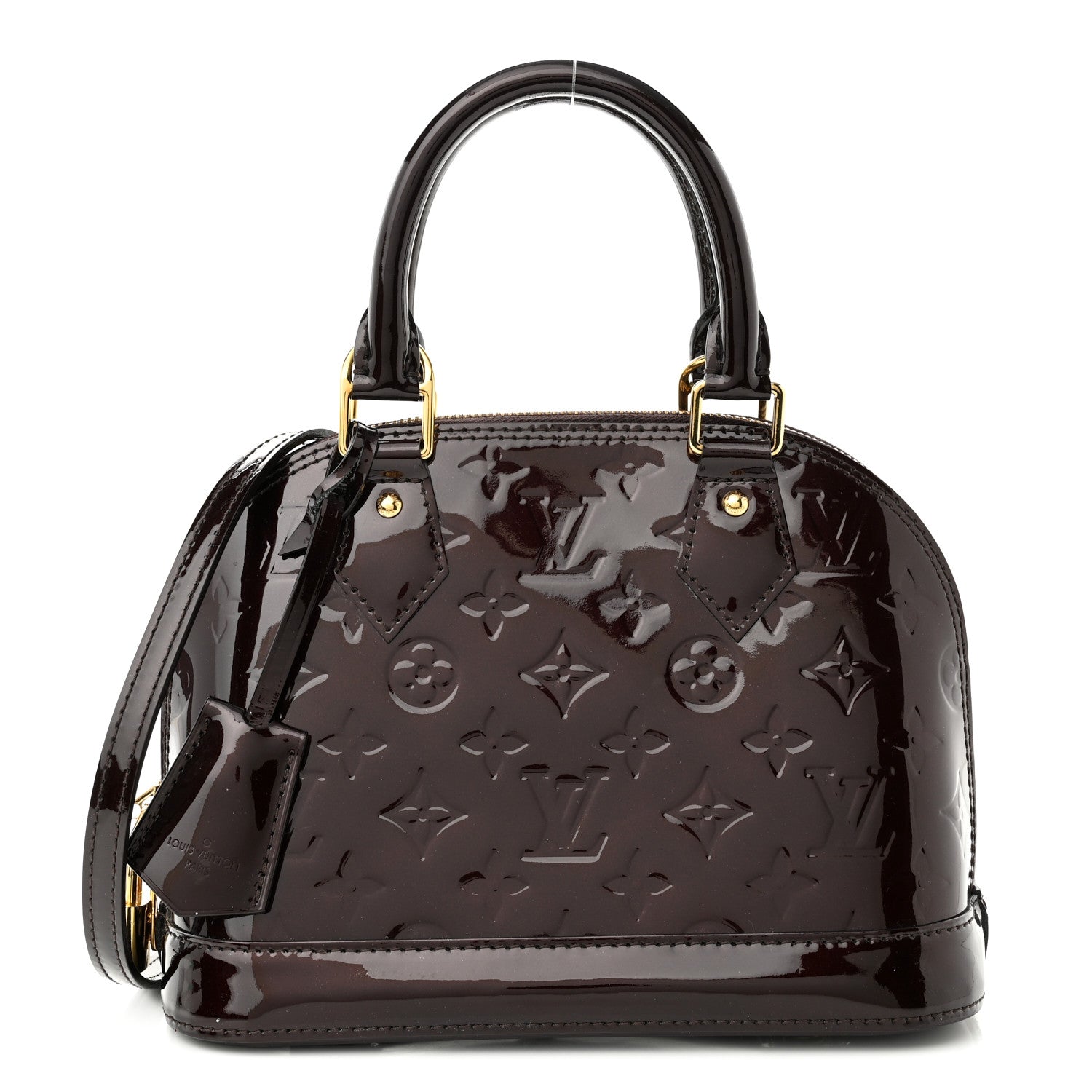 Louis Vuitton Vernis Alma BB Amarante 1 of 11
