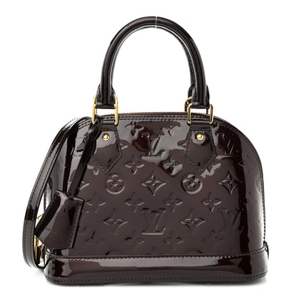 Louis Vuitton Vernis Alma BB Amarante 1 of 11