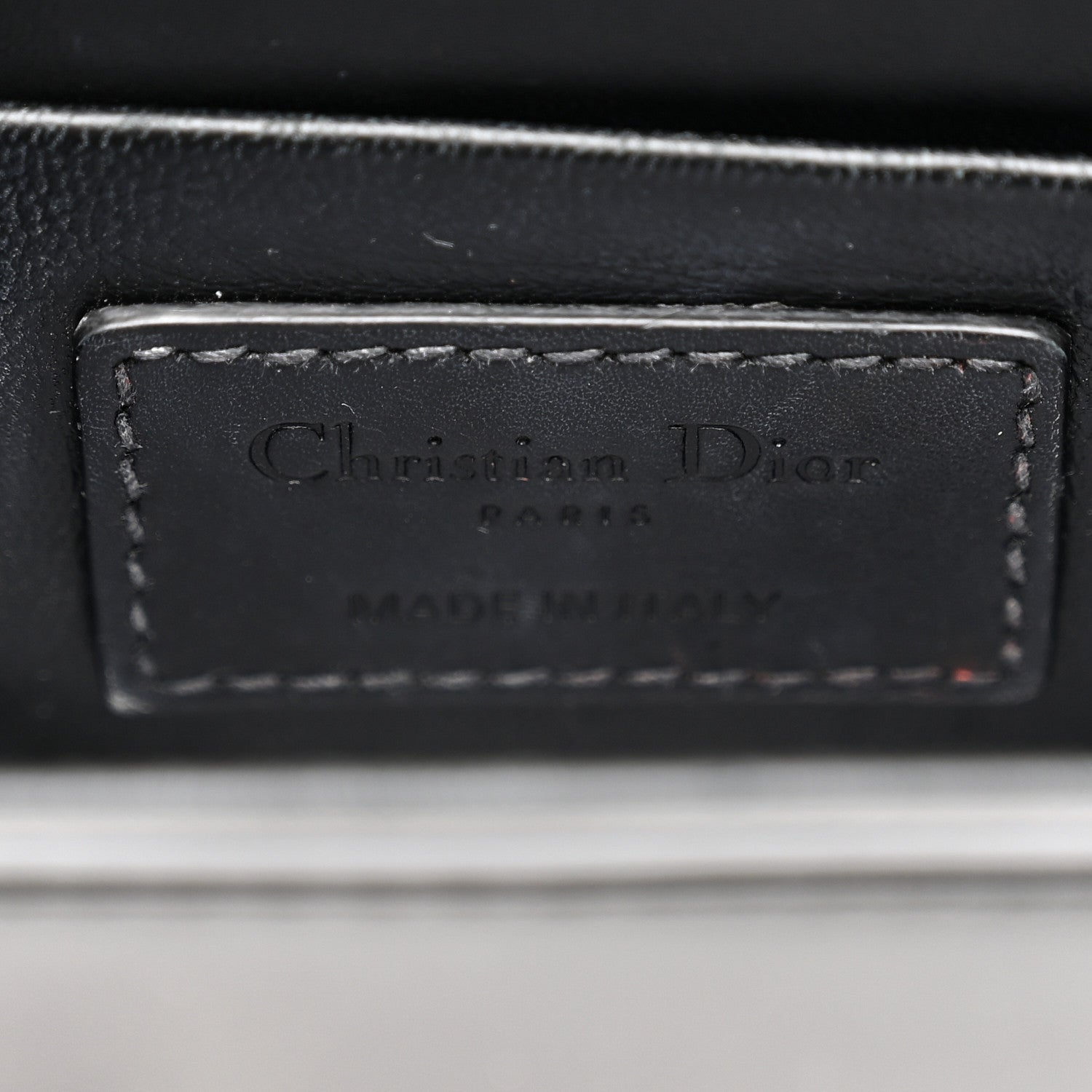 Christian Dior Box Calfskin 30 Montaigne Box Bag Black 10 of 21