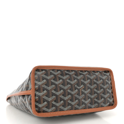 Goyard Goyardine Reversible Mini Anjou Black Gold 7 of 19