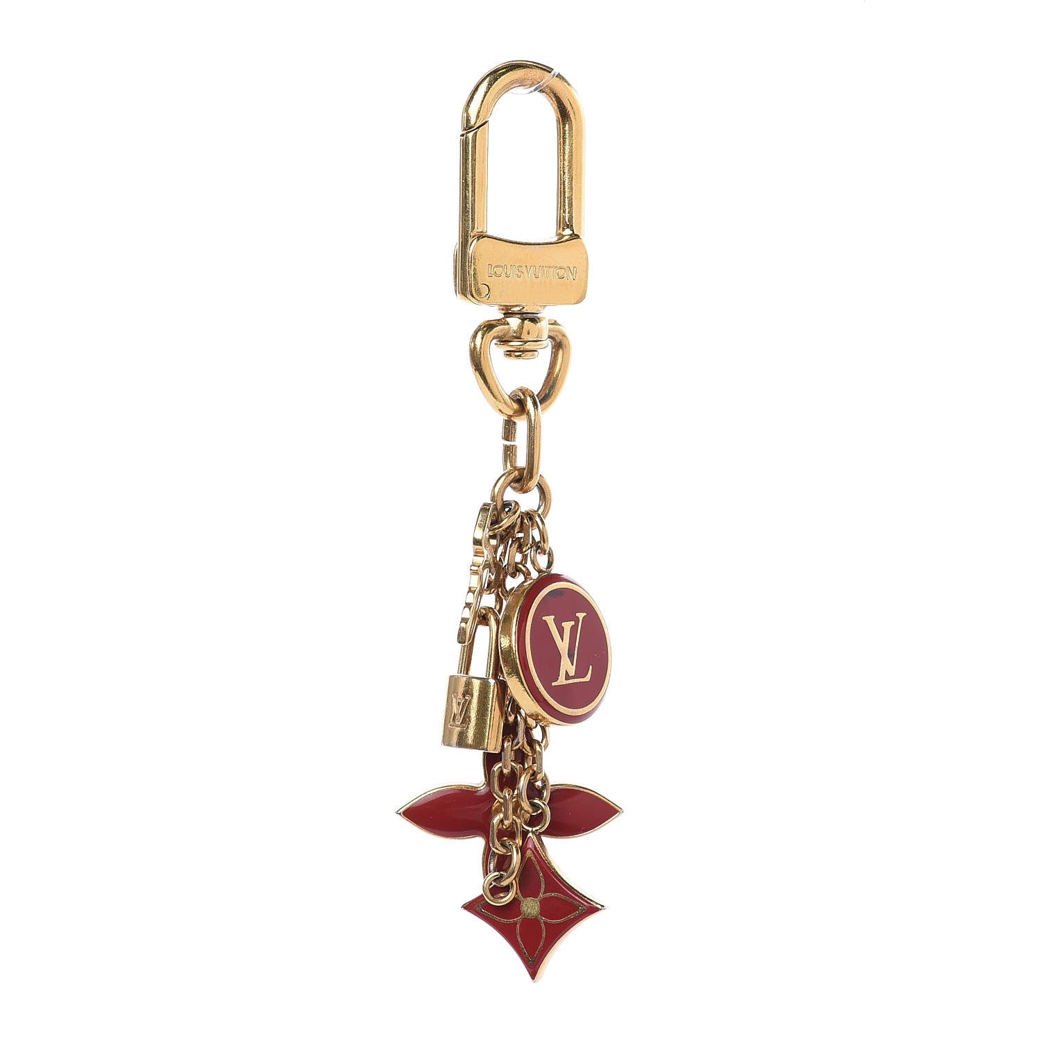 Louis Vuitton Pastilles Key Chain Bag Charm Pomme D'Amour 1 of 3
