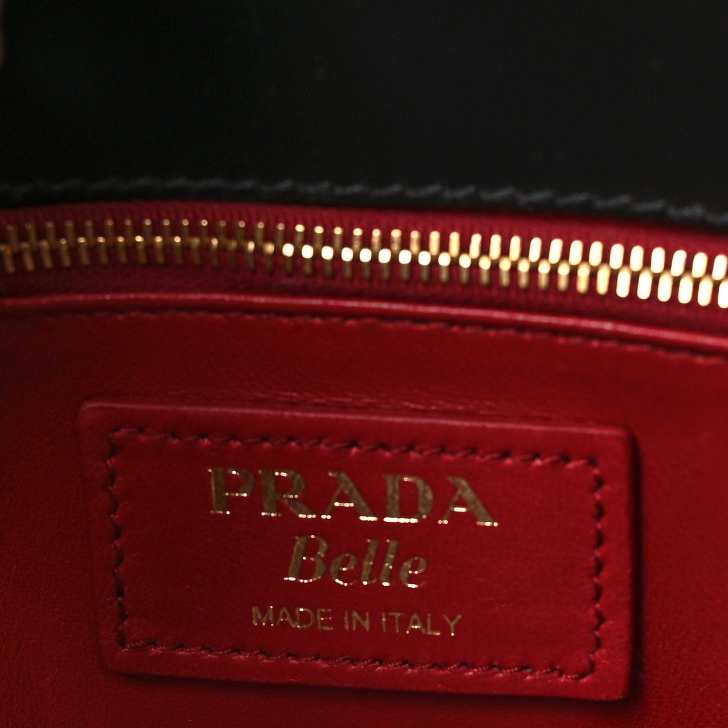 Prada City Calfskin Belle Top Handle Bag Black 6 of 9