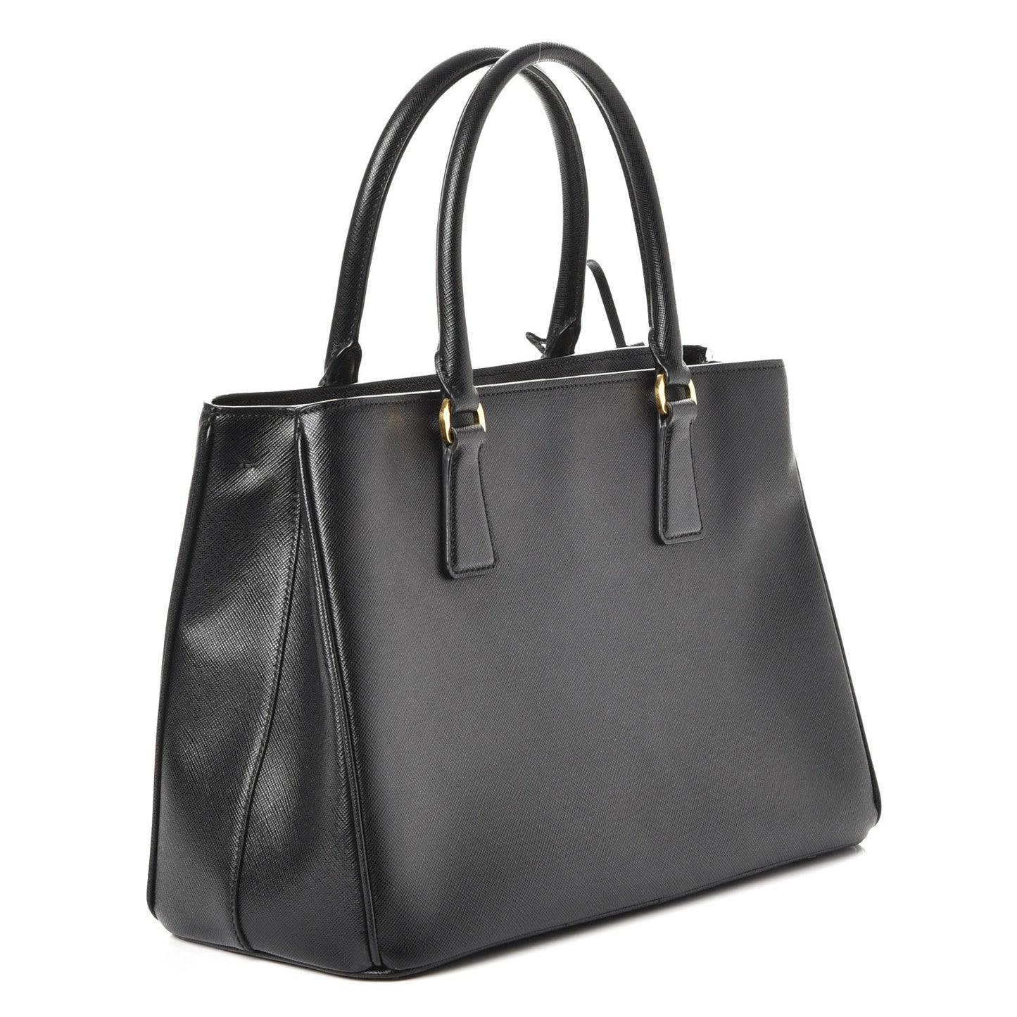 Saffiano Lux Small Tote Nero Black