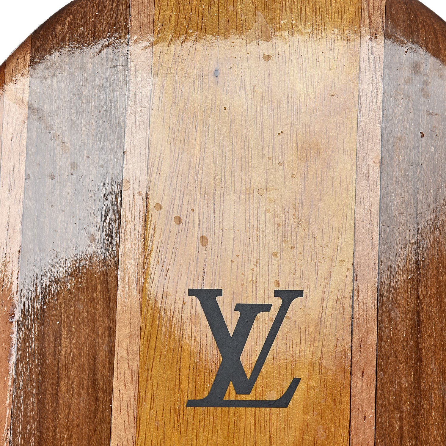 Louis Vuitton Varnished Wood Frescobol Carioca Beach Tennis Set Blue 5 of 8