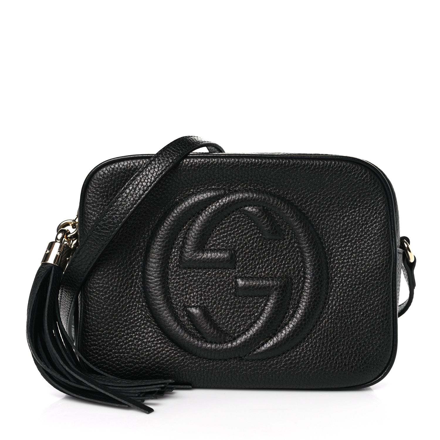 Gucci Pebbled Calfskin Small Soho Disco Bag Black 1 of 10