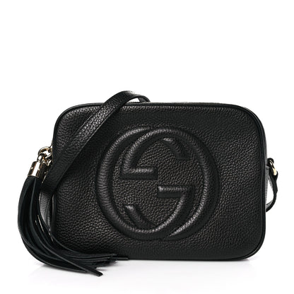 Gucci Pebbled Calfskin Small Soho Disco Bag Black 1 of 10