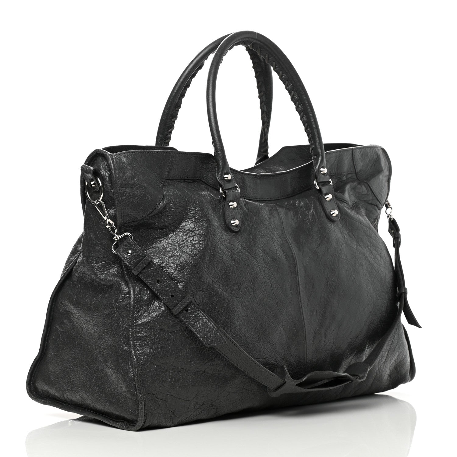 Balenciaga Agneau Arena Classic Hardware XL City Gris Fossile 3 of 16
