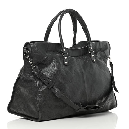 Balenciaga Agneau Arena Classic Hardware XL City Gris Fossile 3 of 16