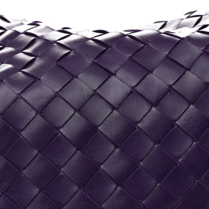 Bottega Veneta Nappa Intrecciato Teen Jodie Hobo Eggplant 8 of 10