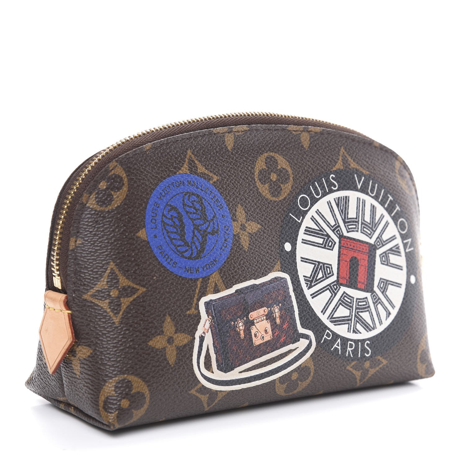 Louis Vuitton Monogram World Tour Cosmetic Pouch 2 of 9