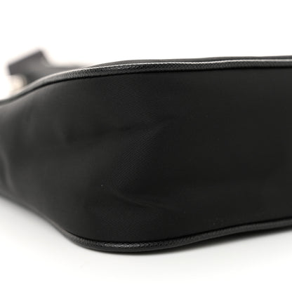 Prada Nylon Re-Edition 2005 Shoulder Bag Black 9 of 10
