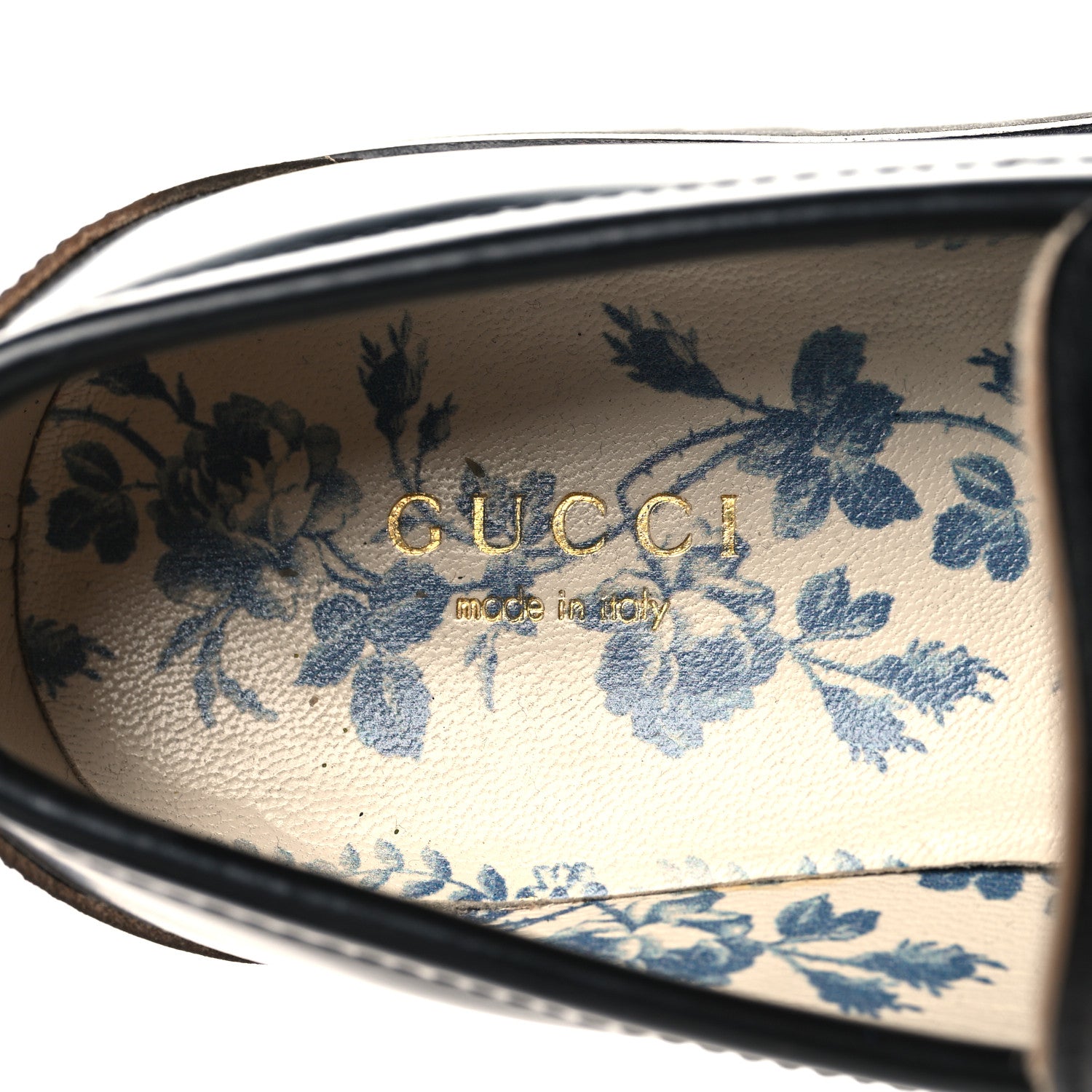 Gucci Cordovan Lux Womens Harald Horsebit 25mm Platform Loafers 35 Black 8 of 9