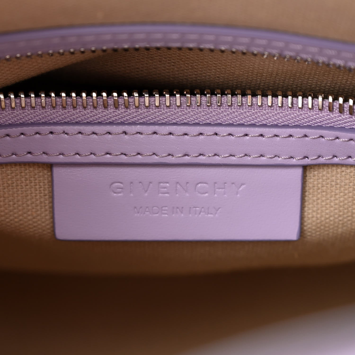 Givenchy Shiny Lord Calfskin Mini Antigona Lilac 6 of 10