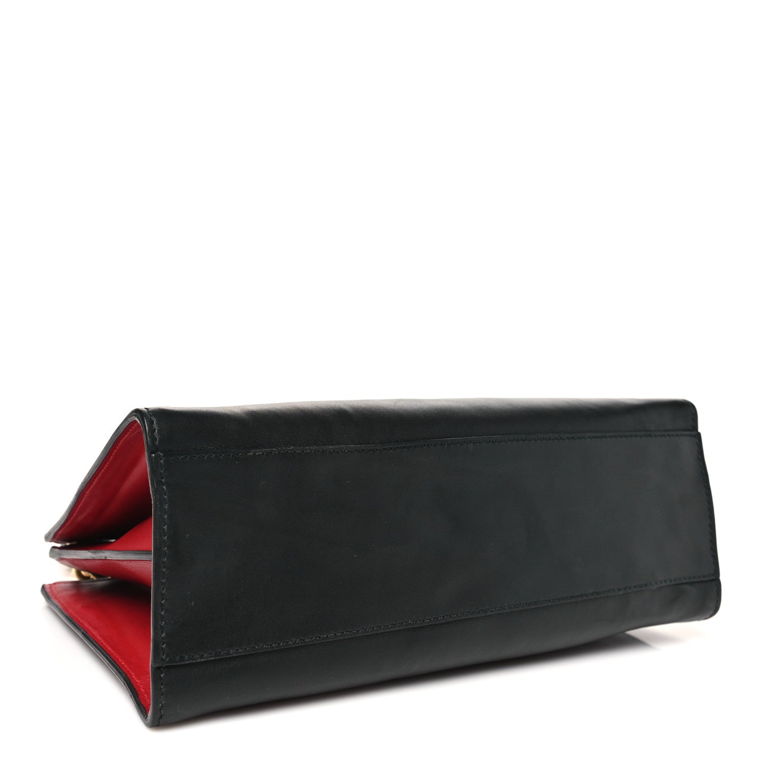 GUCCI レザーバッグ Gucci Nappa Bamboo Web Small Nymphaea Top Handle Bag Black 1834392