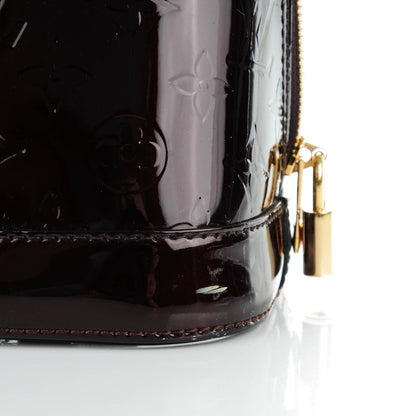 Louis Vuitton Vernis Alma PM Amarante 8 of 8