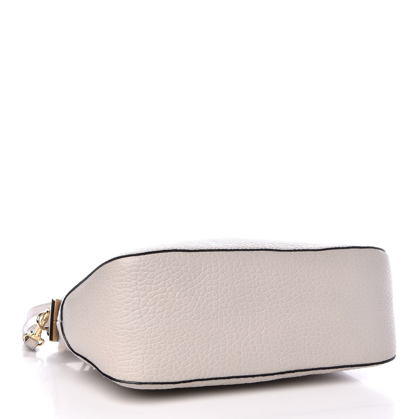 Heritage Grain Small Ledbury Hobo Stone White