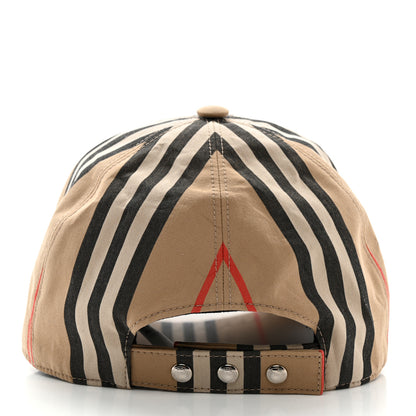 Burberry Cotton Vintage Check Monogram Baseball Hat M Archive Beige 6 of 8