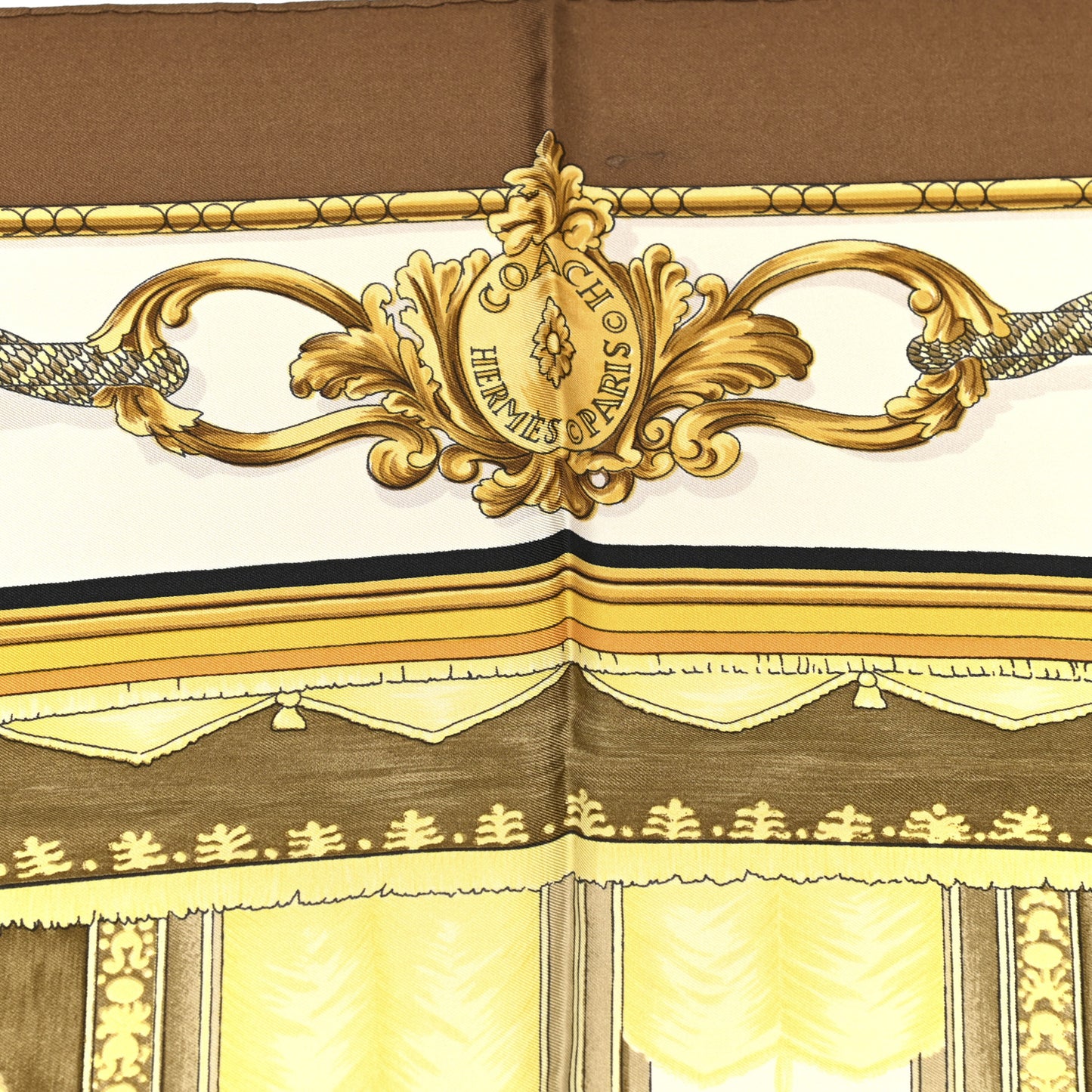 Silk Coach Scarf 90