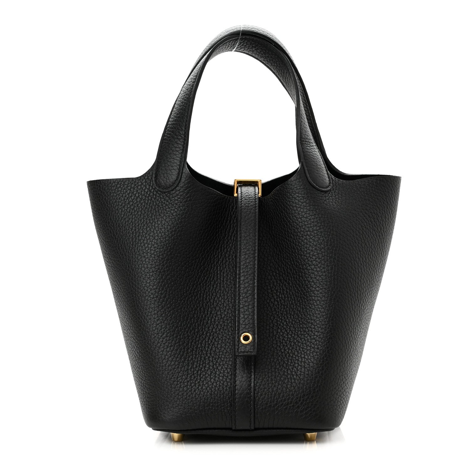 Hermes Taurillon Clemence Picotin Lock 18 PM Black 1 of 11