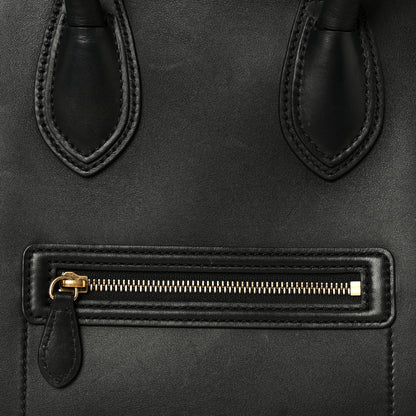 Celine Smooth Calfskin Mini Luggage Black 9 of 11
