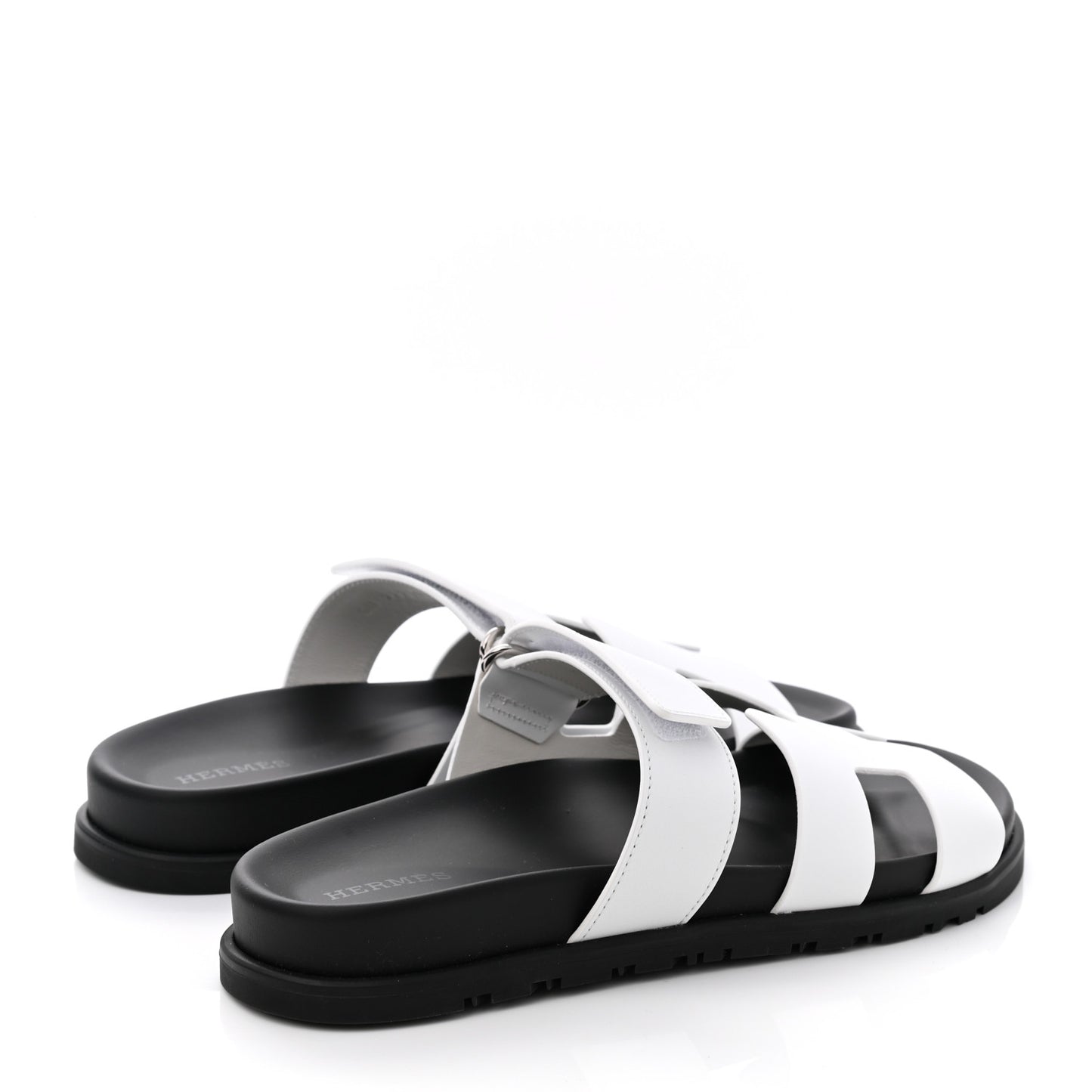 Calfskin Womens Chypre Sandals 37.5 White