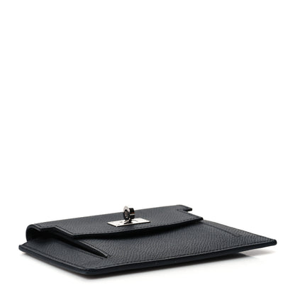 Hermes Epsom Kelly Pocket Compact Wallet Black 4 of 9