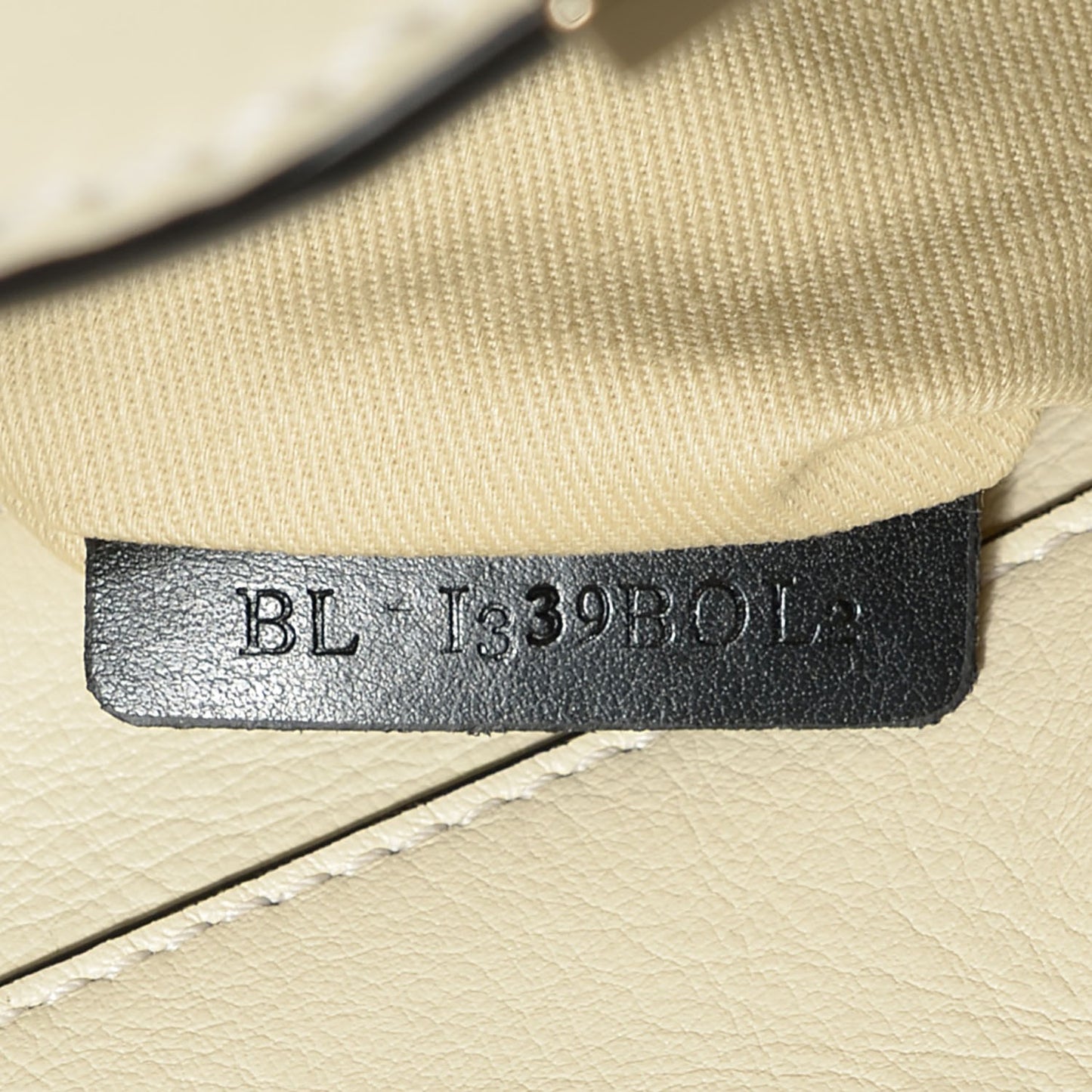 Vitello Rockstud Double Handle Tote Ivory