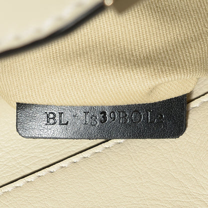 Valentino Garavani Vitello Rockstud Double Handle Tote Ivory 8 of 9