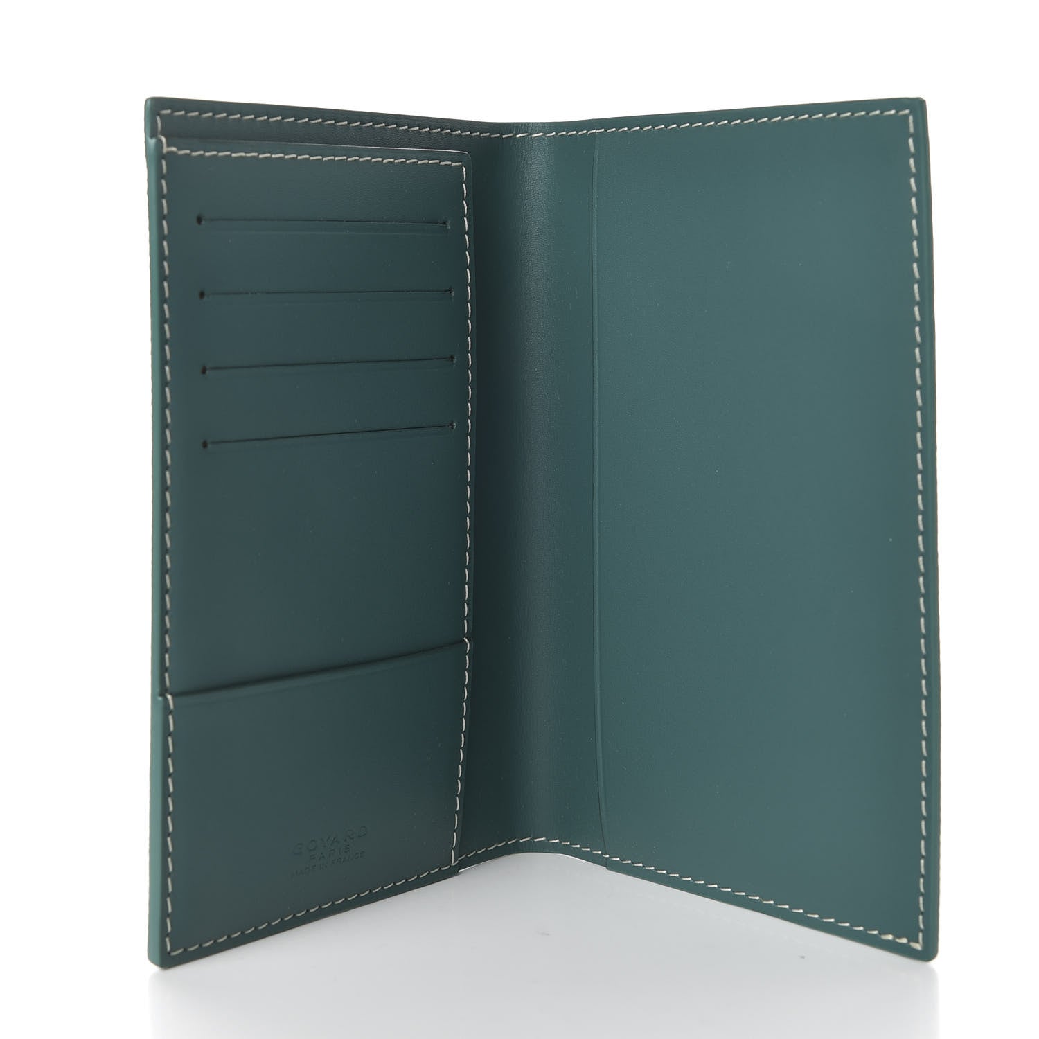 Goyard Goyardine Grenelle Passport Wallet Green 5 of 8