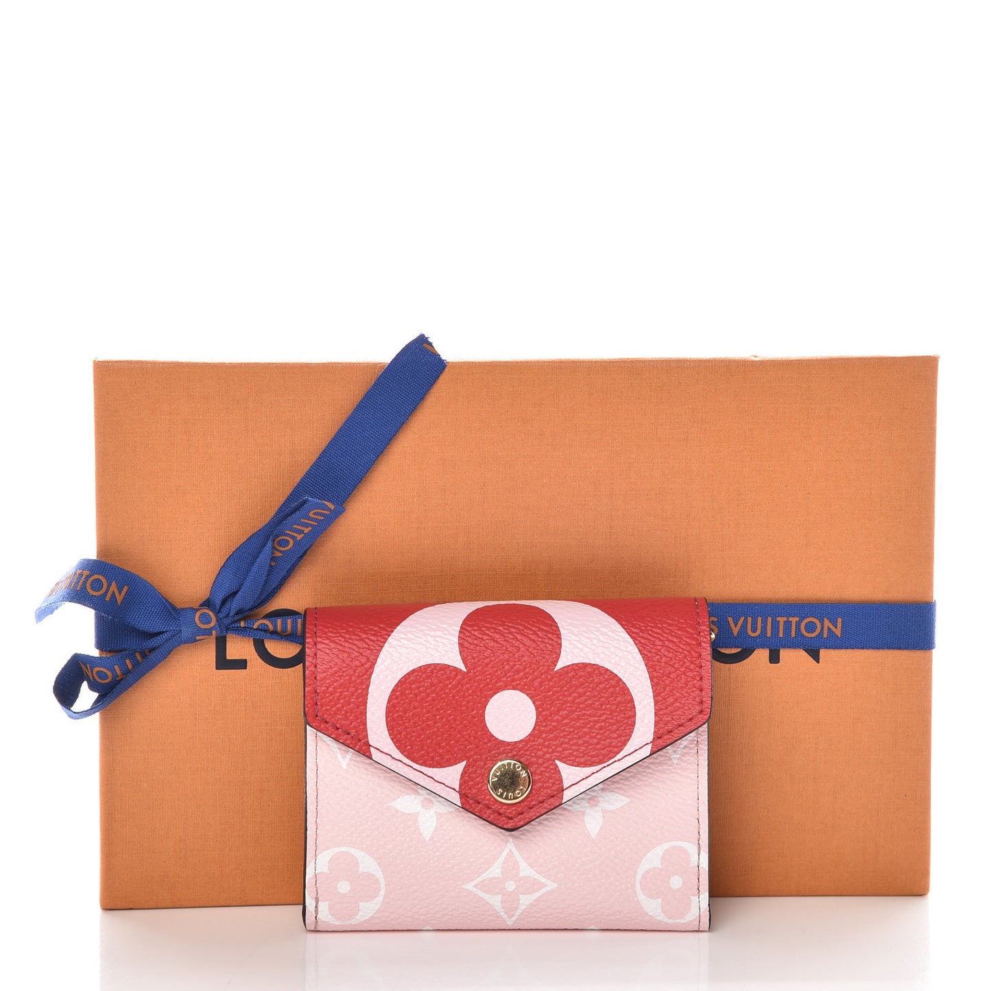 Monogram Giant Zoe Wallet Rouge Rose