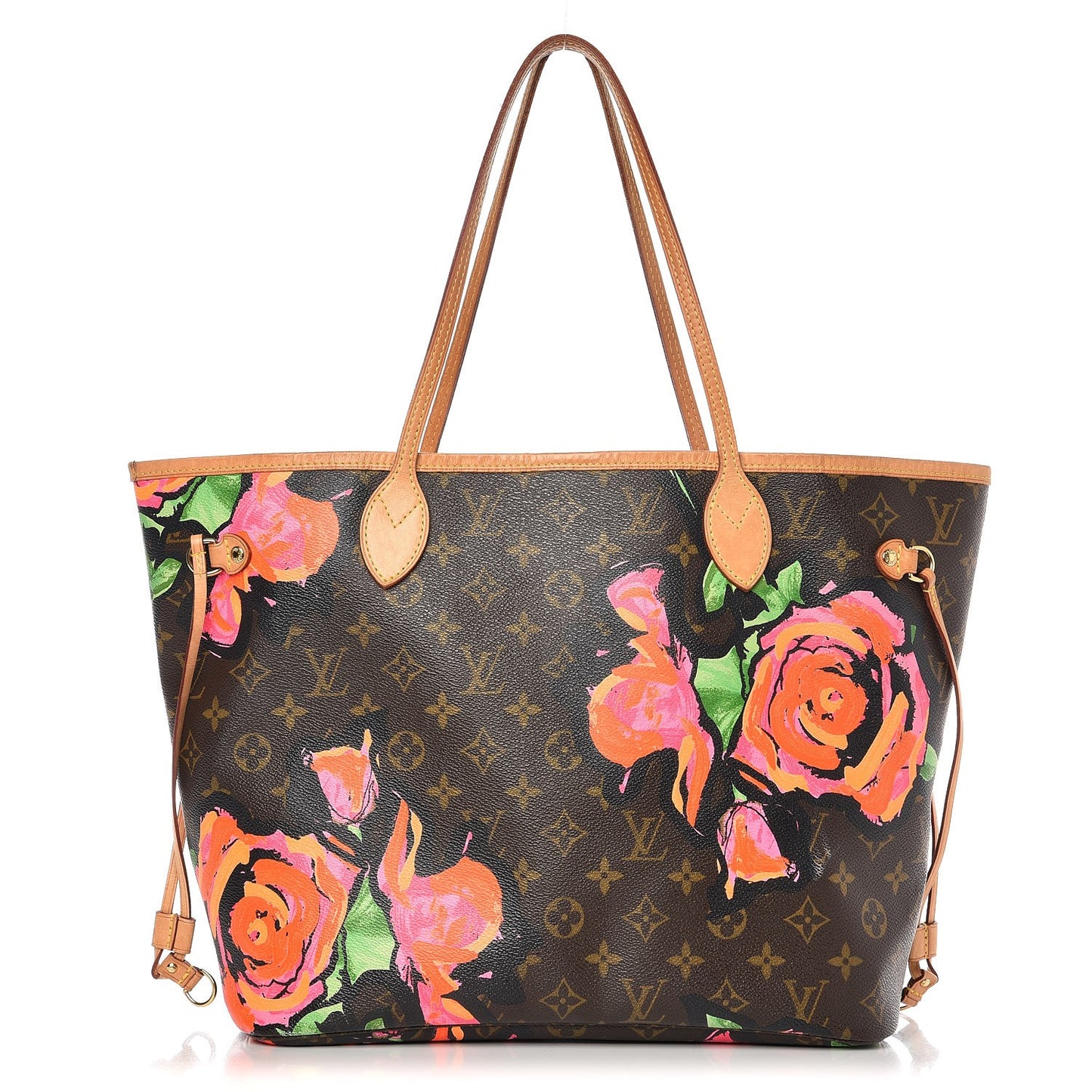 Monogram Roses Neverfull MM