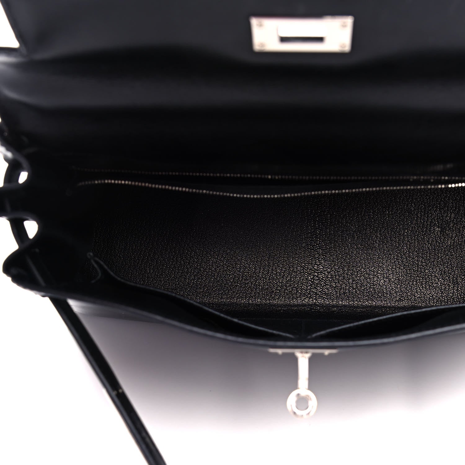 Hermes Box Kelly Retourne 28 Black 5 of 13