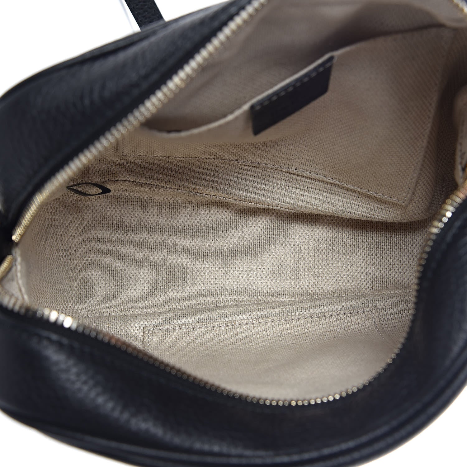 Gucci Pebbled Calfskin Small Soho Disco Bag Black 5 of 11