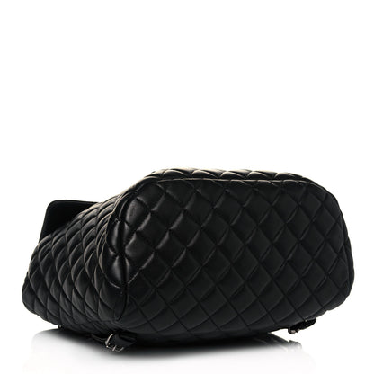 Chanel Lambskin Quilted Large Urban Spirit Backpack Black 4 of 13