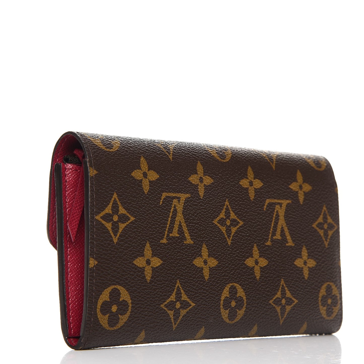 Monogram Emilie Wallet Fuchsia